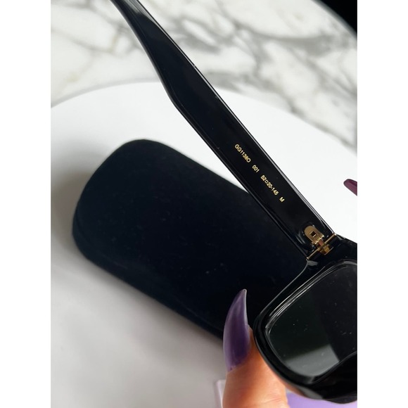 NEW Gucci GG1138O Black Eyeglasses Frames Unisex - Picture 10 of 10